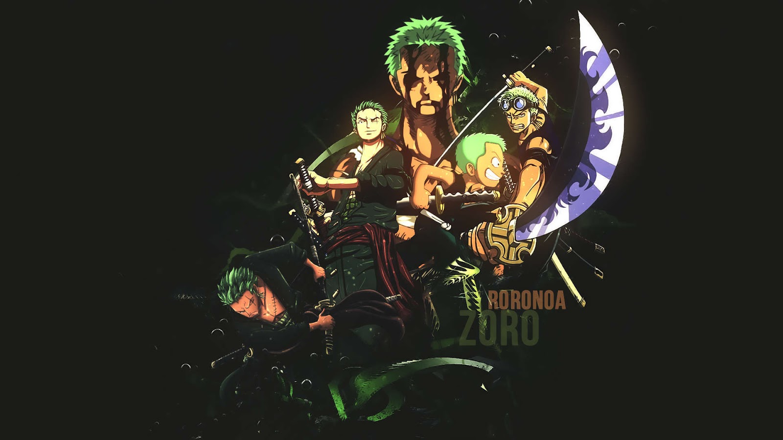 20 HD WALLPAPER RORONOA ZORO ONE PIECE SUPER KEREN GUDANGNYA