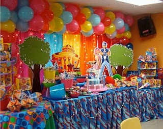 Children Parties, Lazy Town Decoration