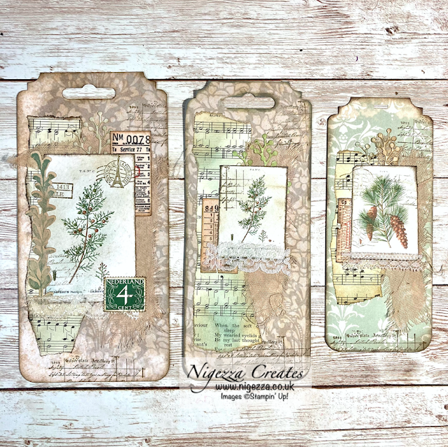 Green Winter TN Journal Part 4 - Making The Tags