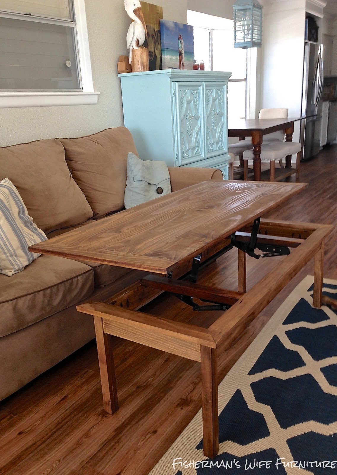 Fisherman's Wife Furniture: DIY Coffee Table