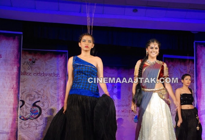 Fashion Show Pics: Hot Taapsee At Nift Silver Jubilee Event - FamousCelebrityPicture.com - Famous Celebrity Picture 