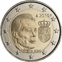 2 Luxembourg euro 2010