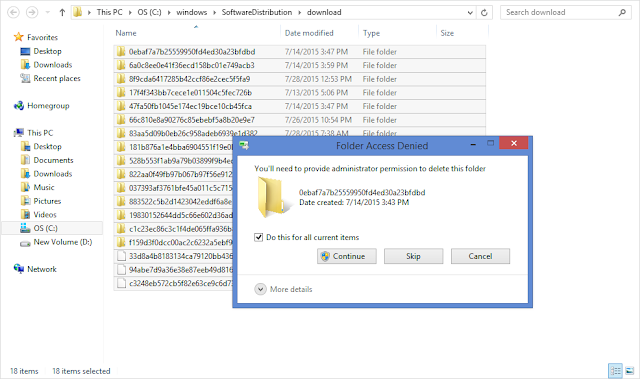 Windows 8 Downloads Folders