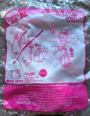 McDonalds Hello Kitty Happy Meal Toys 2016 Whisk Detail MIP