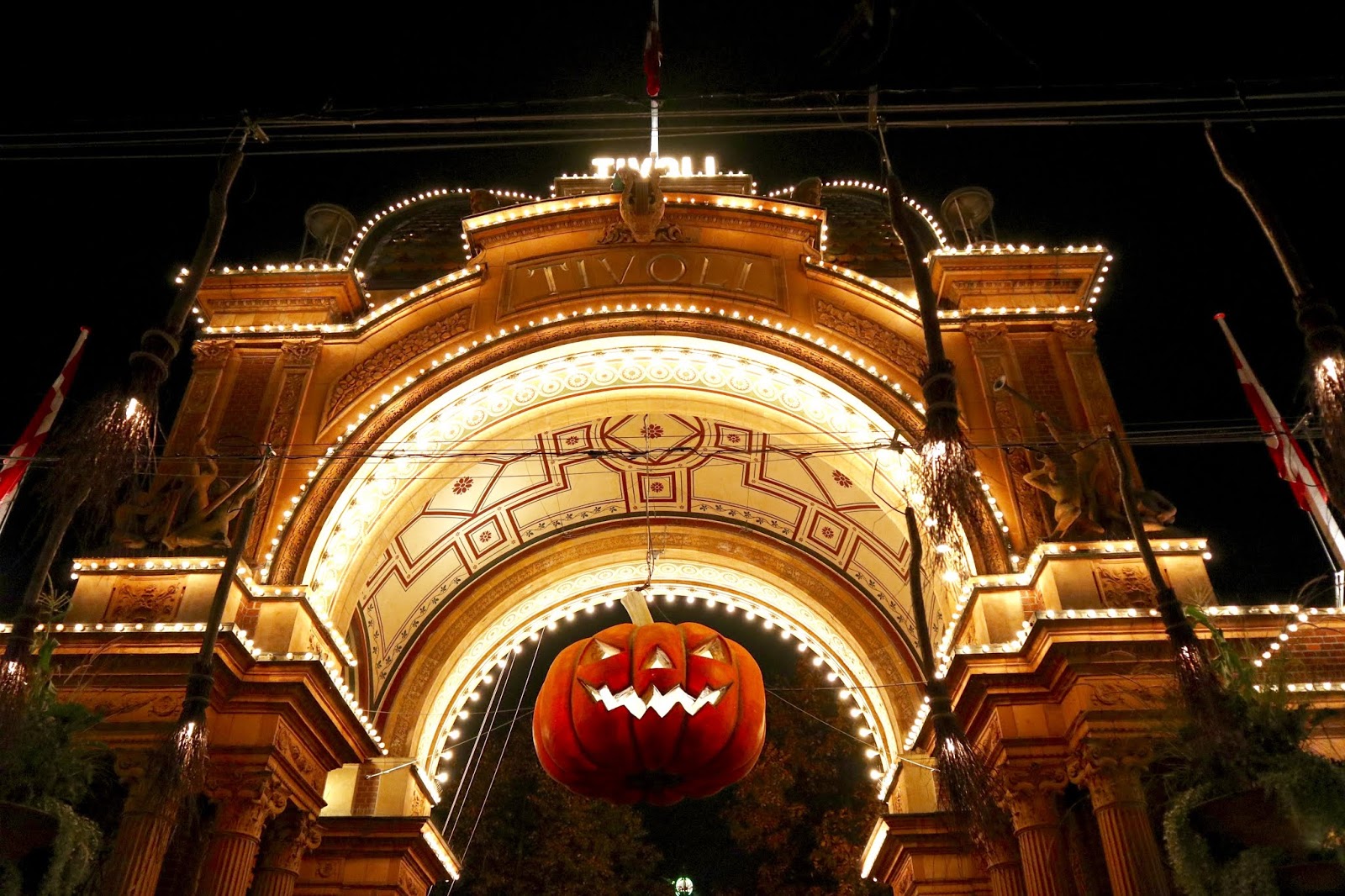 Tivoli Gardens at Halloween 