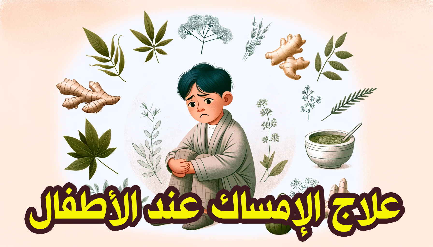 علاج الإمساك عند الأطفال