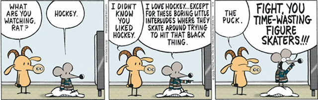 Hockey not Ice Skating