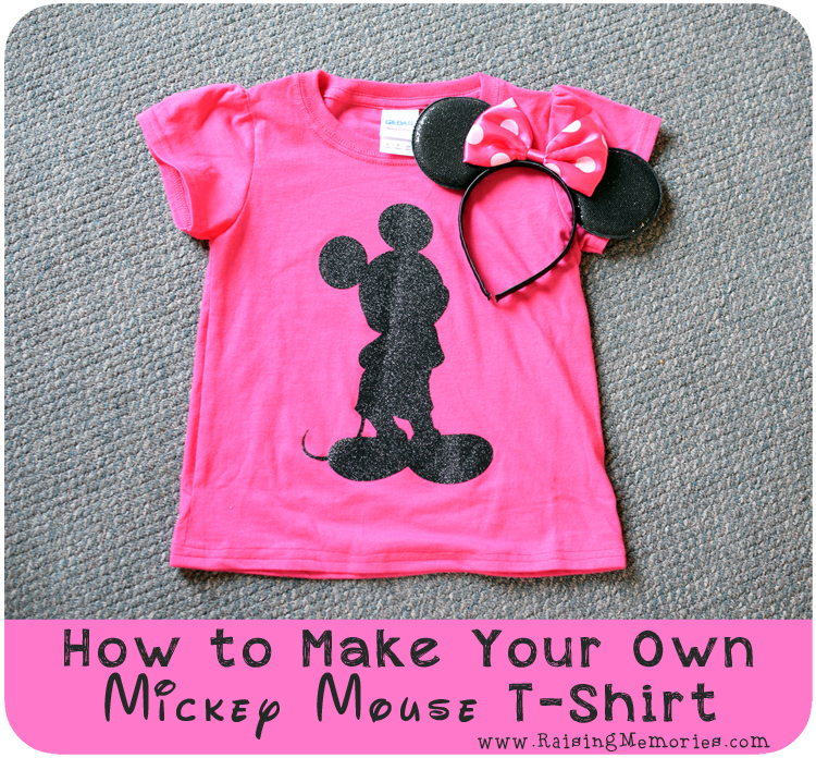 Raising Memories Making Documenting Family Memories How To Make Your Own Disney T Shirts
