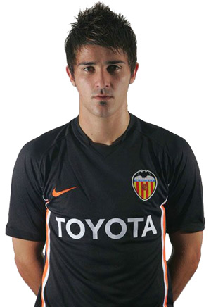 David Villa, the striker