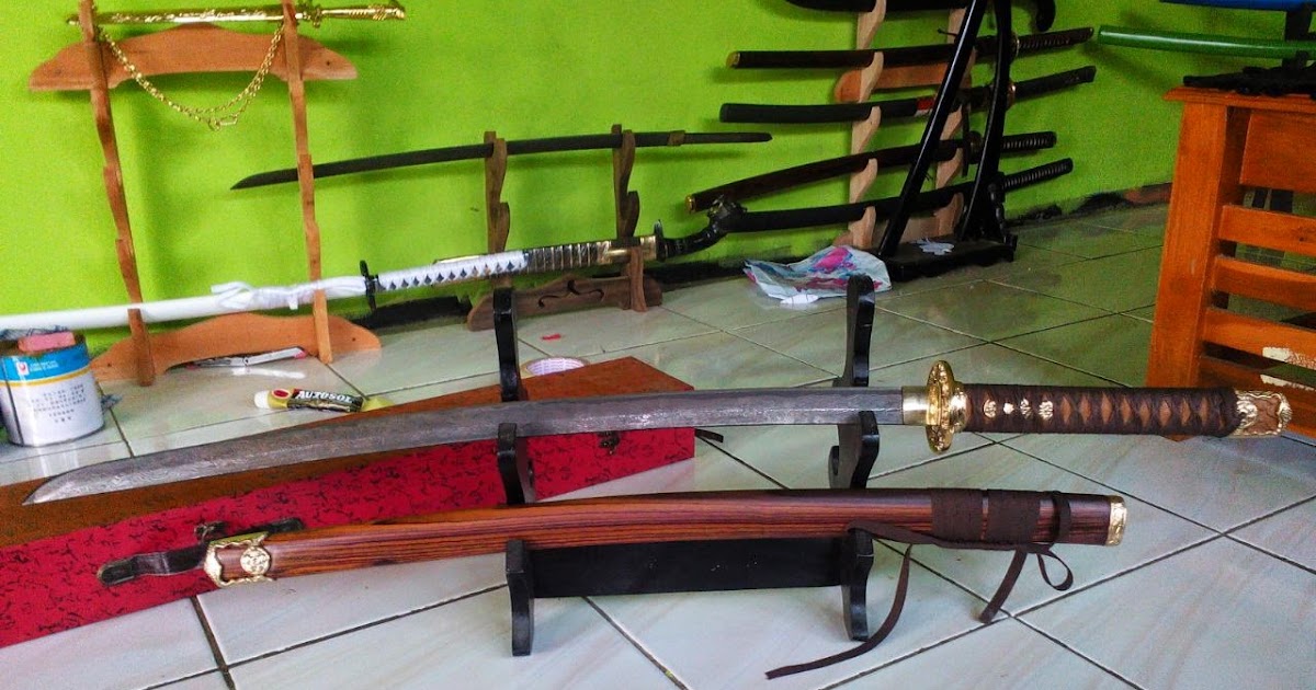 Pabrik Pedang Katana samurai senjata ninja silat 