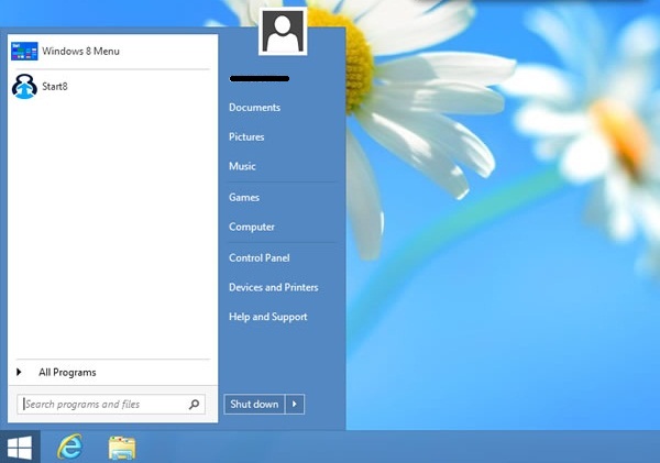 WindowsX.Net: Start8 V1.0.2 - Bring back the start menu in ...