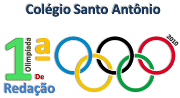 A 1ª Olimpiada de Redação está sendo ministrada pela diretora Andrea e as .