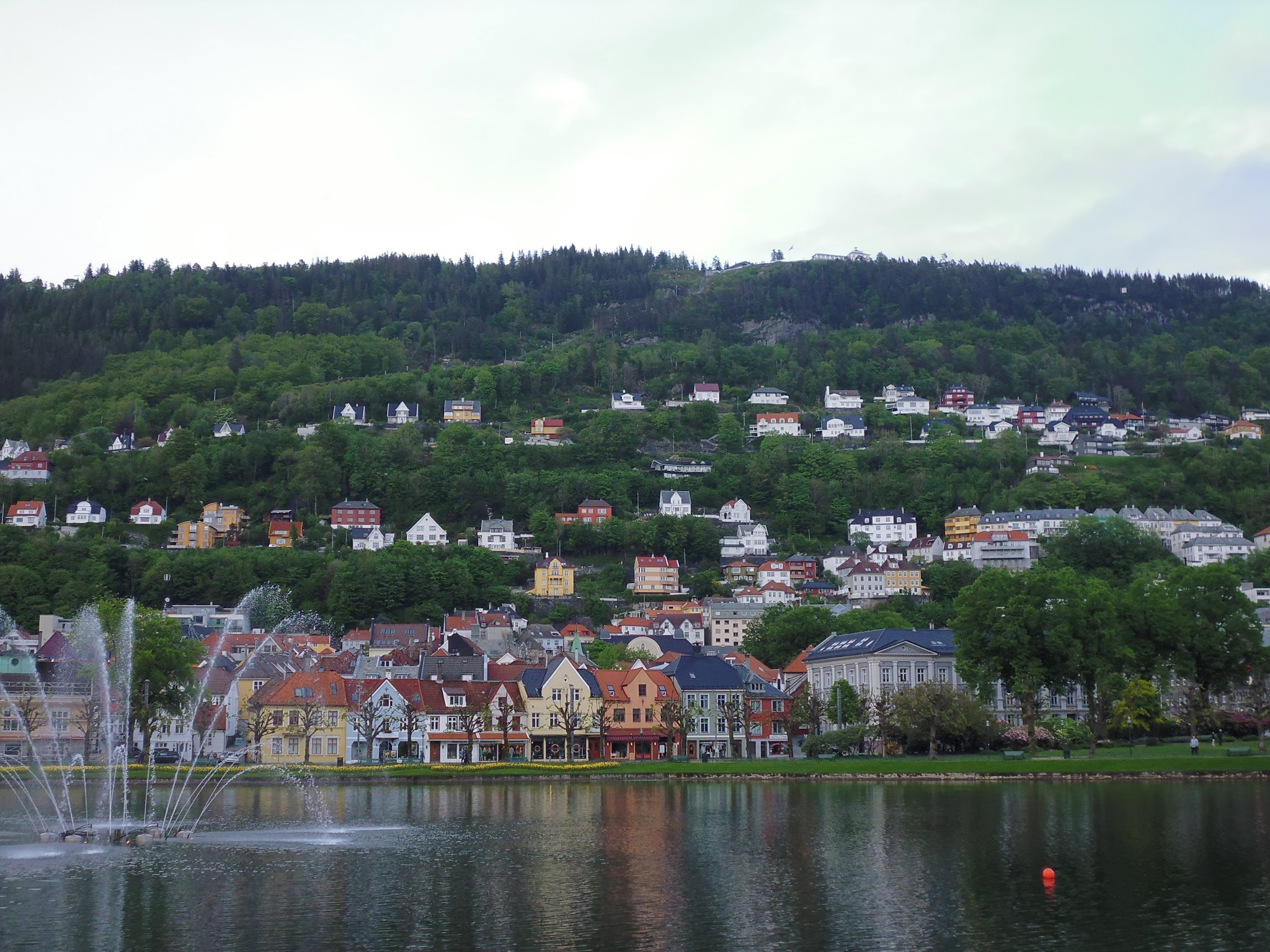 Lago Lille Lungegárdsvann (Bergen) (@mibaulviajero)