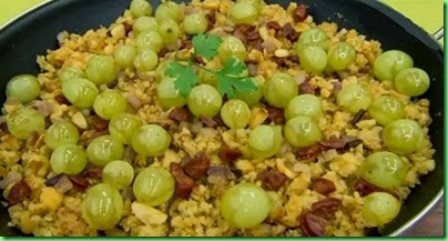 migas con uvas