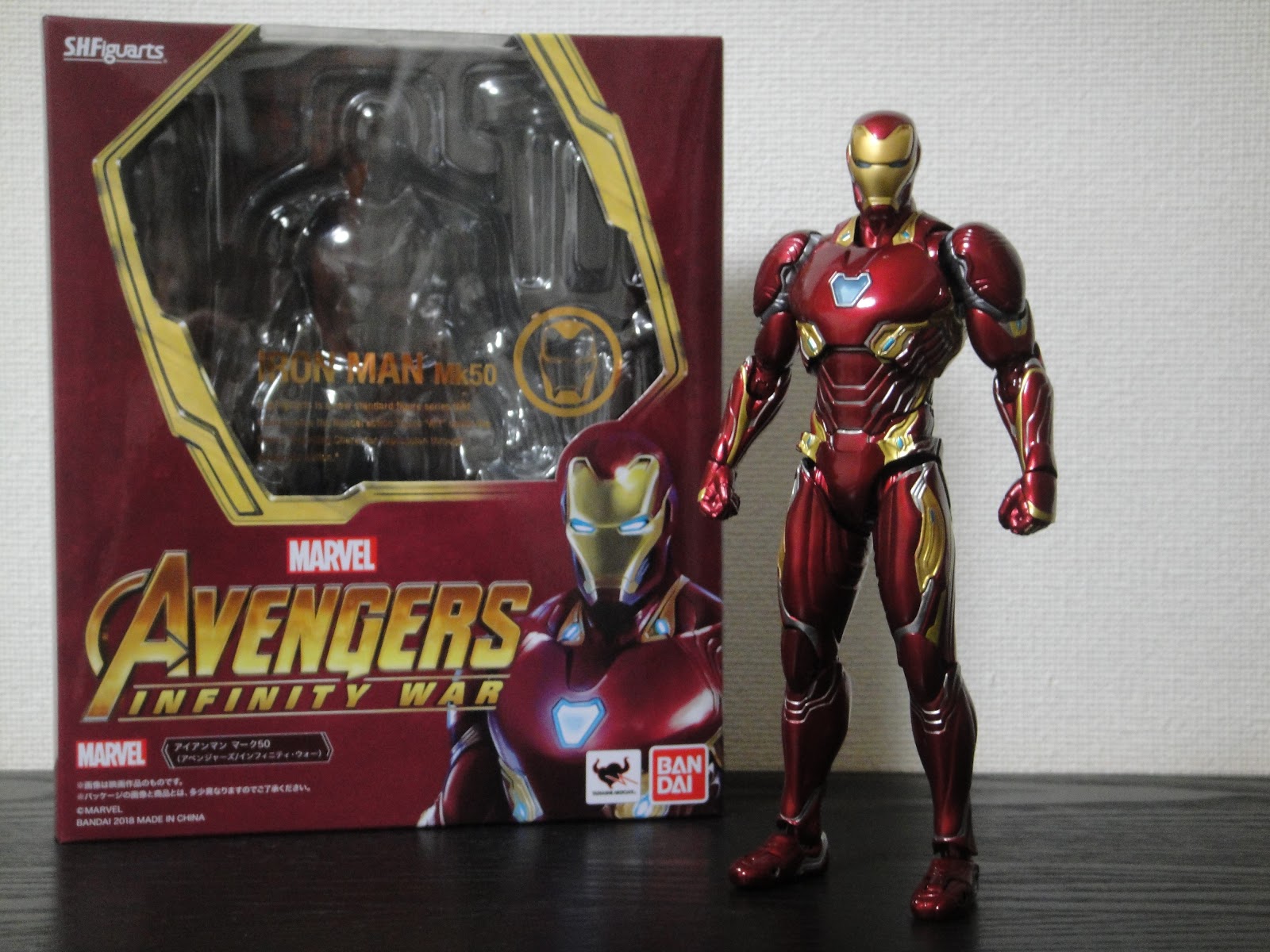 Marvel S H Figuarts アイアンマン マーク５０ アベンジャーズ インフィニティ ウォー Iron Man Mark 50 Avengers Infinity