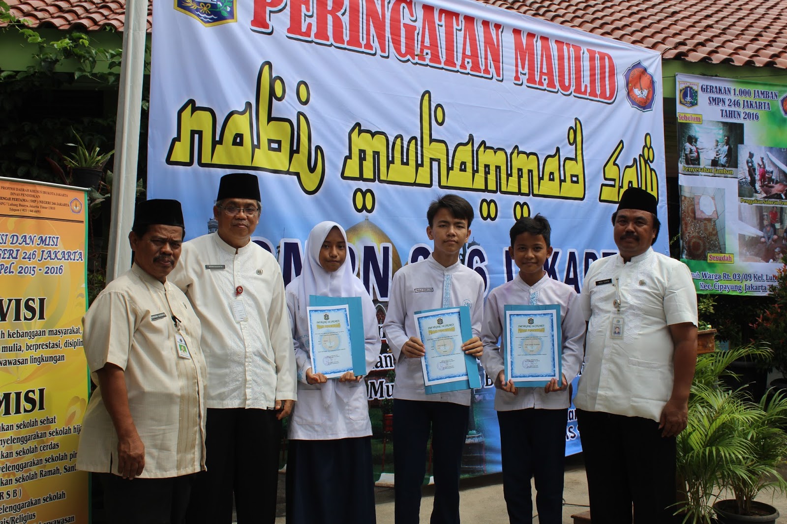 SMP Negeri 246 Jakarta: Kegiatan Maulid Nabi Muhammad SAW