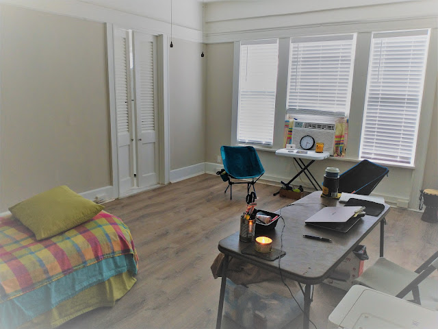 My living room, office, bedroom. Mobile, Alabama. Credit: Mzuriana.