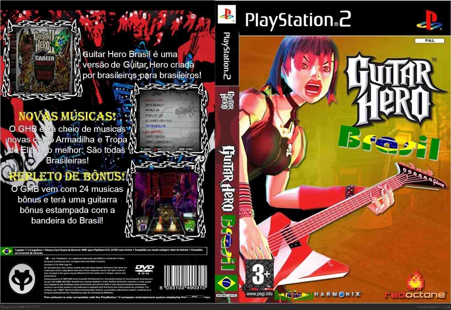 GUITAR HERO - Playstation 2 (PS2) iso download