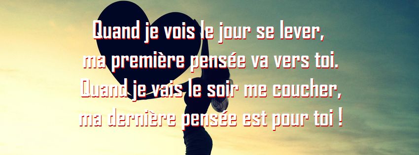 phrase romantique a dire a son copain