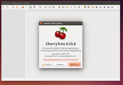 Install CherryTree 0.35.8 on Ubuntu or Linux Mint via PPA