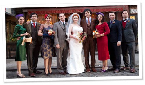 christina hendricks wedding. Like at her wedding.