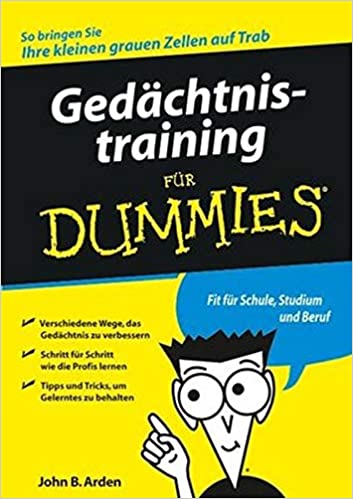 German Book - gedächtnistraining für dummies - Free PDF + Audio