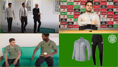 PES 2020 Celtic F.C. Polo Shirts & Track Suits by PESWilliam