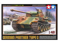 Tamiya 1/48 GERMAN PANTHER TYPE G (32520) Color Guide & Paint Conversion Chart　