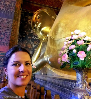 Wat Pho, o Templo do Buda Reclinado em Bangkok - Tailândia