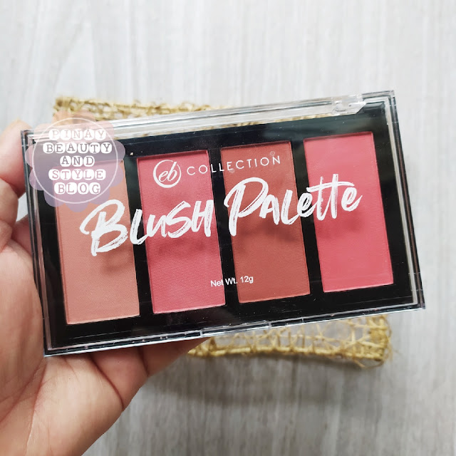 EB Collection Blush Palette from Ever Bilena Review and Swatches