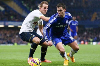 Chelsea Eden Hazard And Tottenham Hotspur Harry Kane