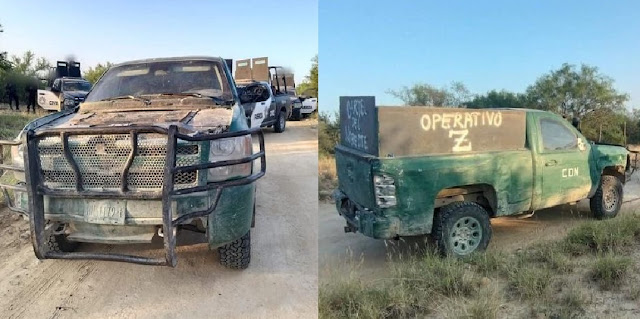FOTOS: Sicarios de Las Tropas del Infierno con Camioneta laminada Y blindaje artesanal bien envalentonados con civiles y huyendo a Estatales