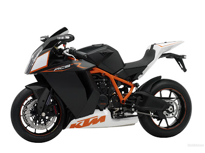 KTM RC8 left side view