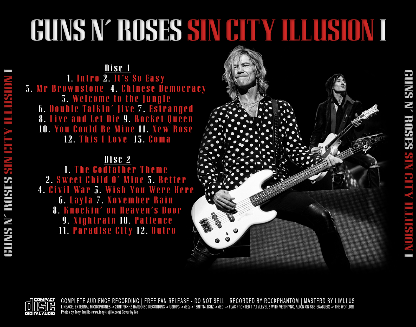 World Of BOOTLEGS: BOOTLEG : Guns N' Roses - 'Sin City ...
