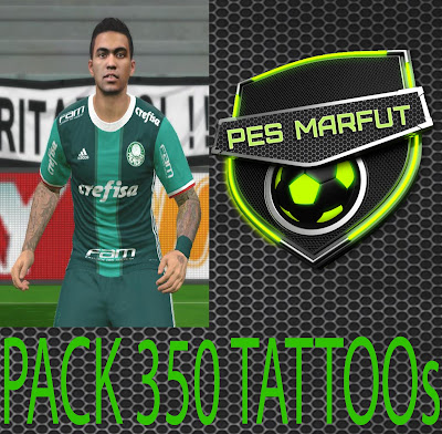 PES 2016 TattooPACK 350 by Marcéu