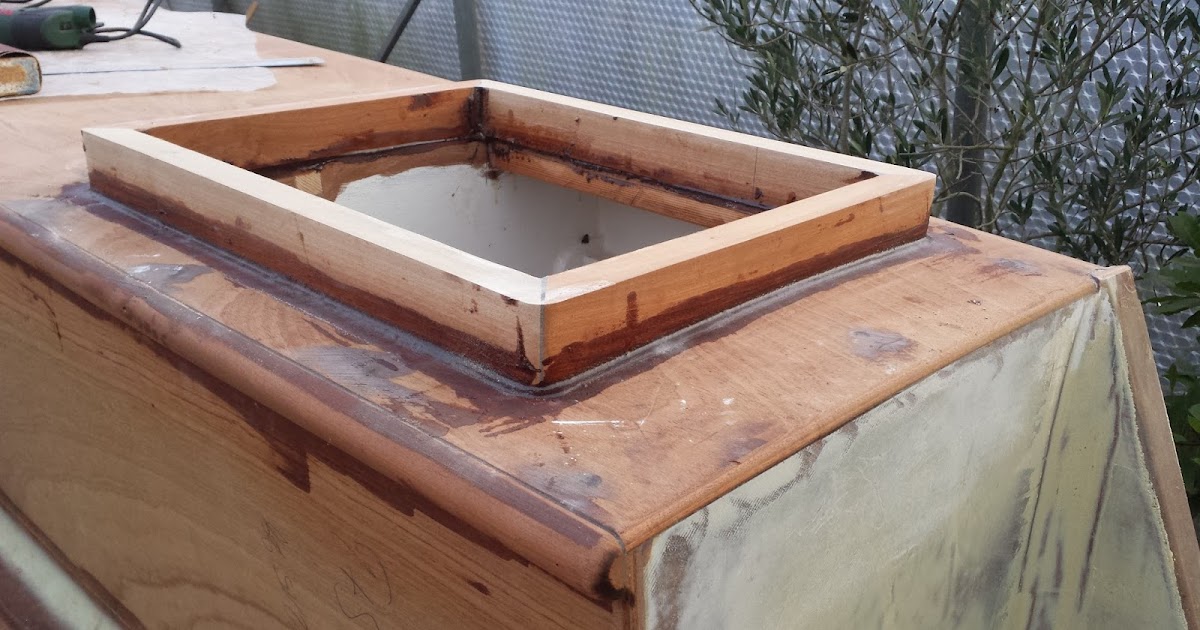 Wooden Boat Building Blog: Stowage Hatch Coaming