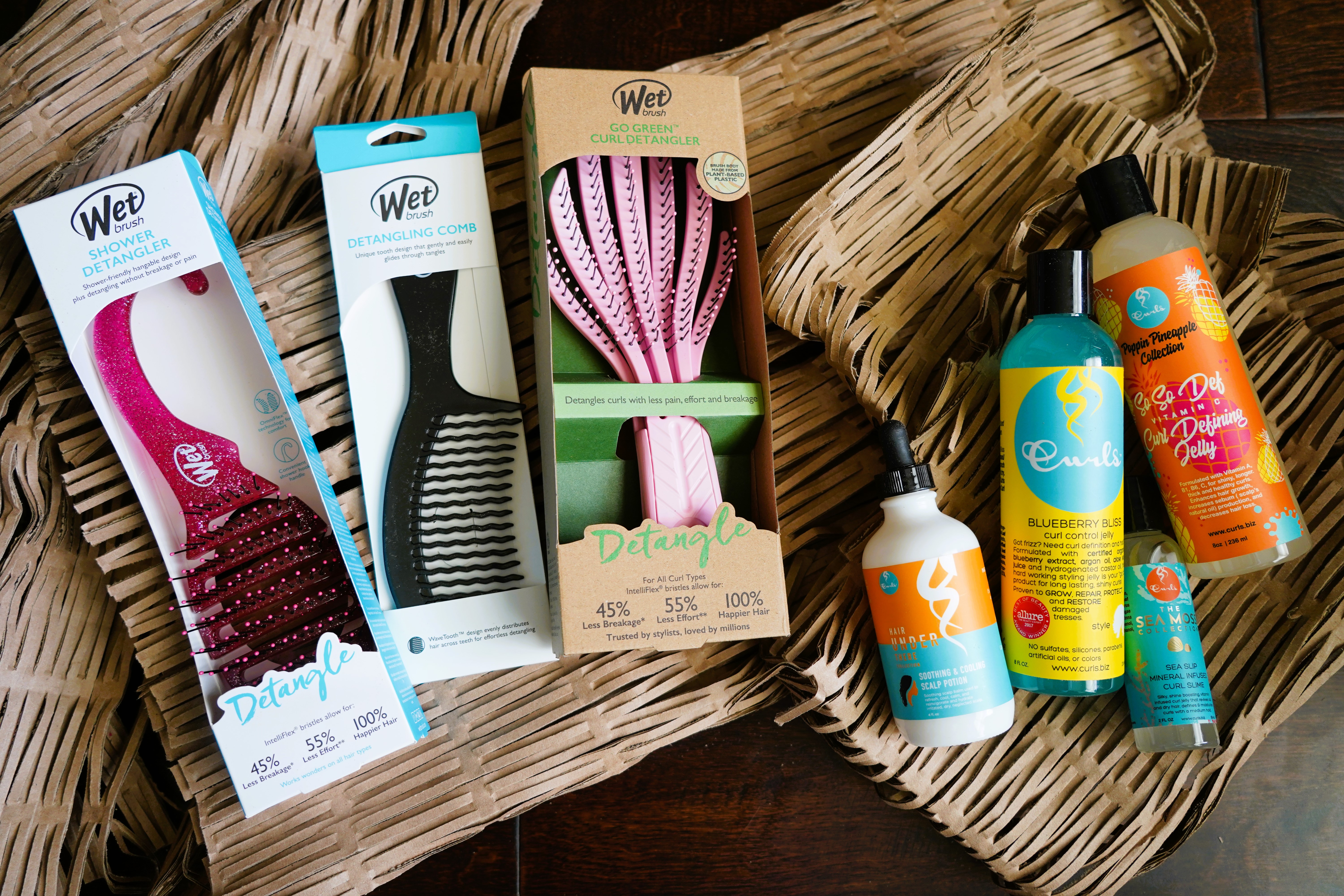 Curls Hair Products and Wet Brush Unboxing: See What I Got!