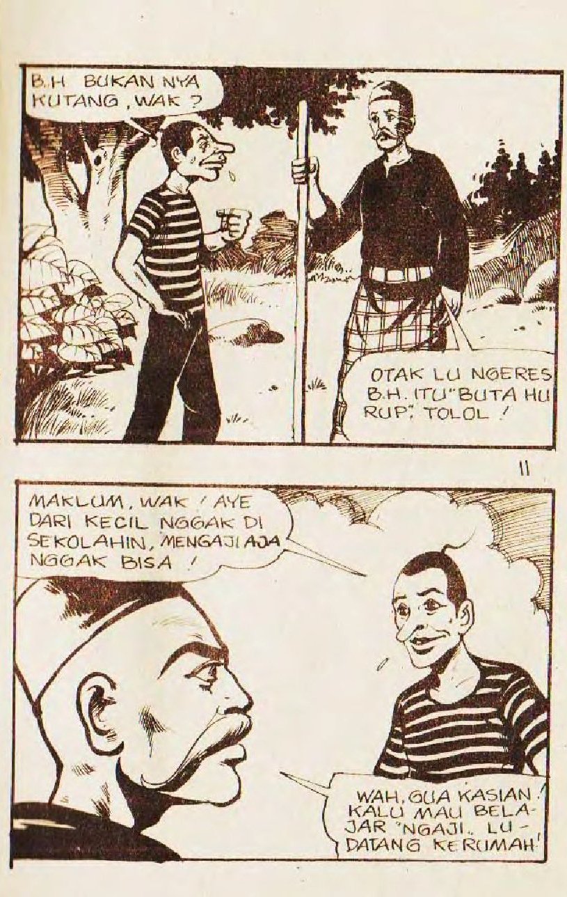 SETAN GADUNGAN - Baca Komik Petruk Gareng Karya Tatang S 