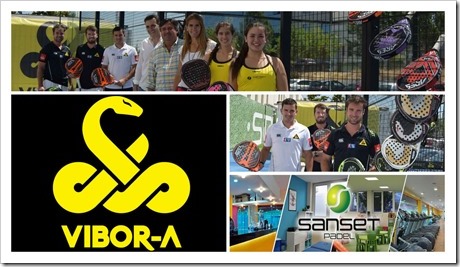 El Club Sanset Padel de Madrid inaugura una pista exterior 100% Vibor-A.