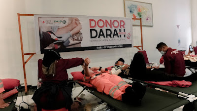 Gelar Aksi Donor Darah Bulan K3, Target 350 Kantong