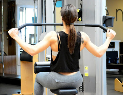 Best Back Workout For Women's-Pull own