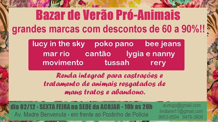BAZAR IMPERDIVEL