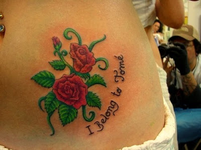 Rose tattoos are very versatile tattoo designs Although a rose is an image 