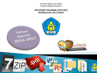 DOWNLOAD Contoh Program Tahunan PAUD Kurikulum 2013 Sem 1-2 TA 2016/2017 