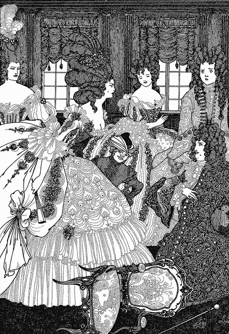 Aubrey Beardsley large illustration