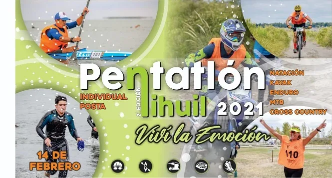 Se viene en San Rafael la segunda edición del Pentatlón Nihuil 2021