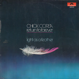 Chick Corea, Return To Forever ‎"Light As A Feather"1972 (100 Greatest Fusion Albums) debut album +"Hymn Of The Seventh Galaxy" 1973 + Return To Forever Featuring Chick Corea "Where Have I Known You Before" 1974 (100 Greatest Fusion Albums) + Return To Forever ‎"30-Minute Radio Special"1975 + "Musicmagic"1977 +‎"Live The Complete Concert"1978 +  ‎ "Live" 1978 +"Returns"2009 +"The Mothership Returns"2012 +"Jazz Workshop Boston, MA, May 15, 1973" 2019 + Return To Forever Featuring Chick Corea ‎ "Return To The 7th Galaxy: The Anthology"1996 Compilation +"Reunion" 1983  US Jazz Rock Fusion supergroup