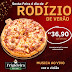 Nesta sexta-feira  RODÍZIO de PIZZA no Frigideira