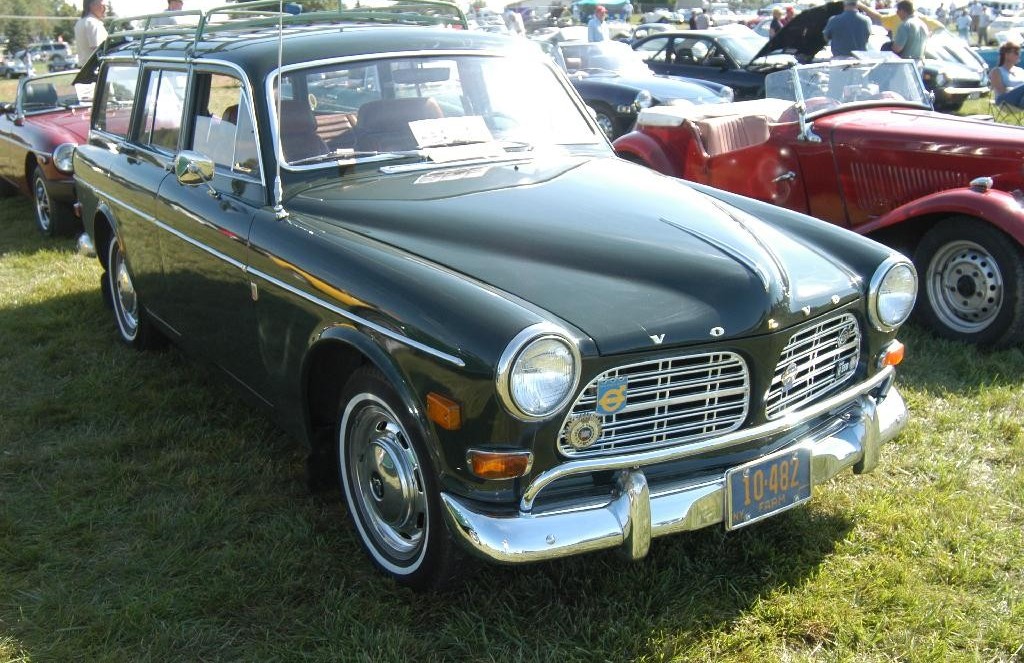 1968 Volvo 122 A design that was inspired by 1950style American cars such