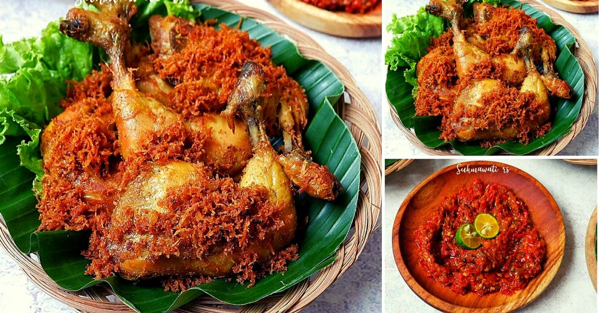 AYAM GORENG SERUNDENG. Pake Nasi Anget Aja Udah Enaaak 